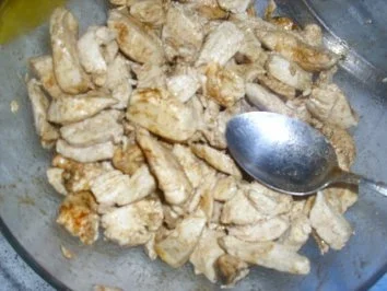 Rezept: Hähnchengeschnetzeltes Mailänder Art Bild Nr. 3 Hähnchengeschnetzeltes Mailänder Art - Rezept - Bild Nr. 3