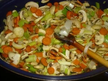 Rezept: Hähnchengeschnetzeltes Mailänder Art Bild Nr. 4 Hähnchengeschnetzeltes Mailänder Art - Rezept - Bild Nr. 4