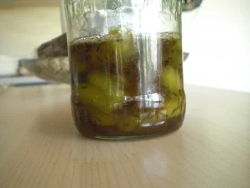 Rezept: Lavendelkonfierte Melonen mit gebackenem Ziegenkäse Bild Nr. 7 Lavendelkonfierte Melonen mit gebackenem Ziegenkäse - Rezept - Bild Nr. 7