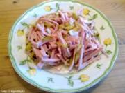 Bayerischer Leberkäs-Salat - Rezept