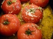 Rezept: Gefüllte Tomaten mit Hack und Lauch Gefüllte Tomaten mit Hack und Lauch - Rezept