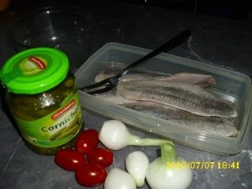 Matjes-Stulle gegen den Kater  danach... - Rezept - Bild Nr. 3