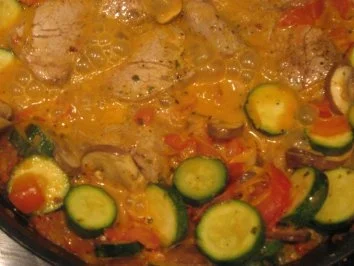 Rezept: Gemüsereste mit Medallion Bild Nr. 5 Gemüsereste mit Medallion - Rezept - Bild Nr. 5