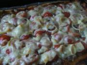 Pizza  Ruck Zuck zubereitet - Rezept