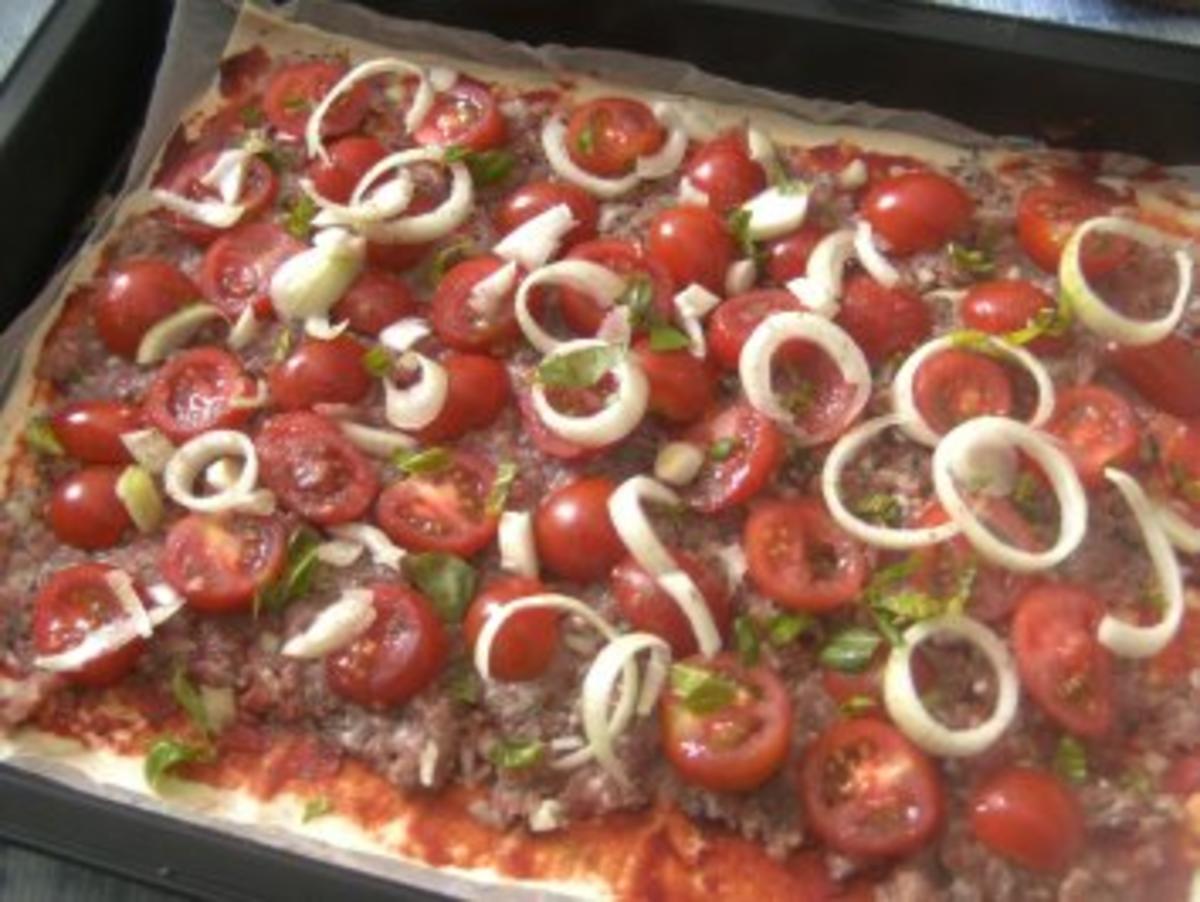 Pizza  Ruck Zuck zubereitet - Rezept - Bild Nr. 5