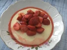 Grießbrei mit frischen Erdbeeren - Rezept
