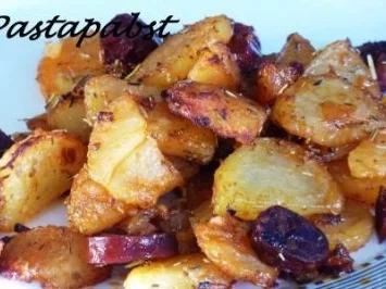 Rezept: Chorizo-Bratkartoffeln aus dem Ofen Chorizo-Bratkartoffeln aus dem Ofen - Rezept