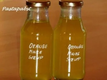 Orange-Minze-Sirup - Rezept