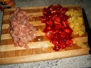 Hähnchen - Paprika -Pfanne - Rezept - Bild Nr. 3