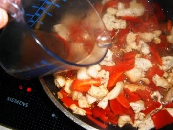 Hähnchen - Paprika -Pfanne - Rezept - Bild Nr. 7