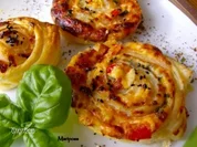 Lachs-Mango-Chili Schnecken - Rezept