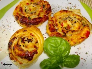 Lachs-Mango-Chili Schnecken - Rezept - Bild Nr. 2