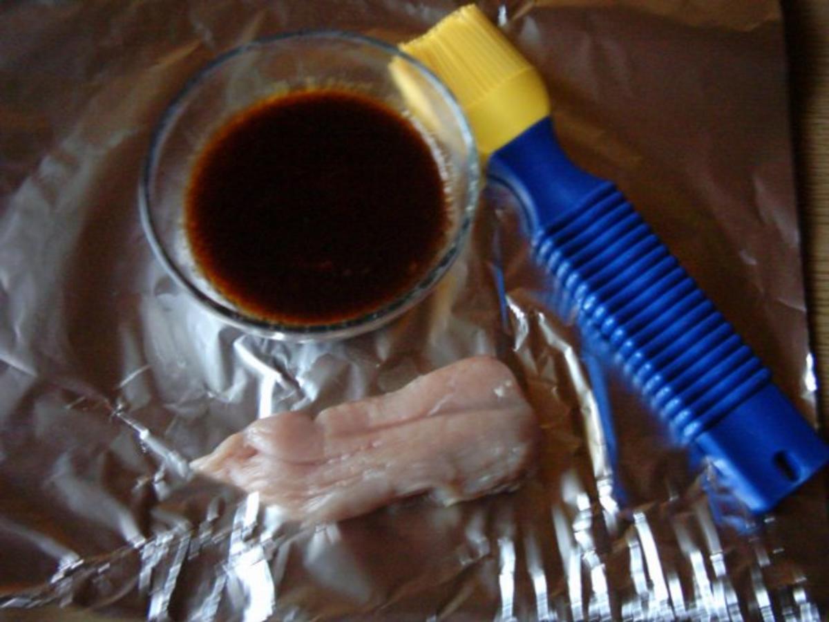 Schweinefilet gegrillt mit Honigglasur - Rezept - Bild Nr. 2