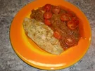 Rotbarsch mit Tomatenzwiebeln - Rezept