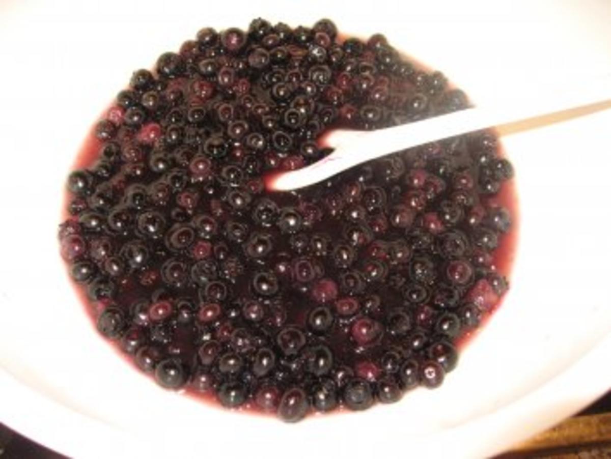 Bilder für Heidelbeeren werden frostig - Rezept