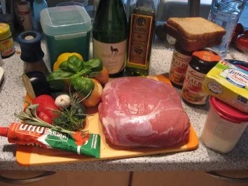 Rezept: Kalb-Ein Nüßchen bei sanfter Temperatur geschmort Kalb-Ein Nüßchen bei sanfter Temperatur geschmort - Rezept