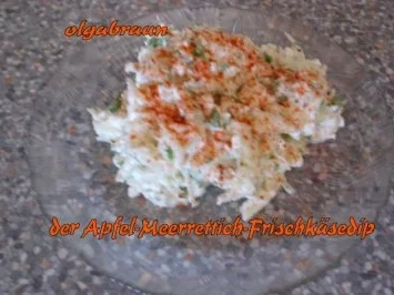 Aufgespießtes mit Apfel-Meerrettich-Hüttenkäsedip - Rezept - Bild Nr. 5