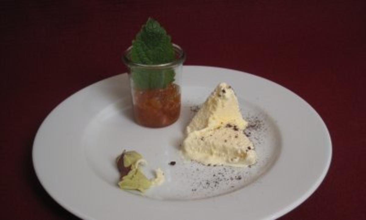 Vanilleparfait und Kumquat-Relish - Rezept Von Einsendungen Das
perfekte Dinner