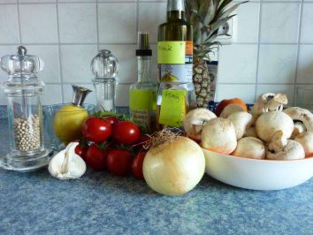 Champignon-Salat mit Tomaten - Rezept