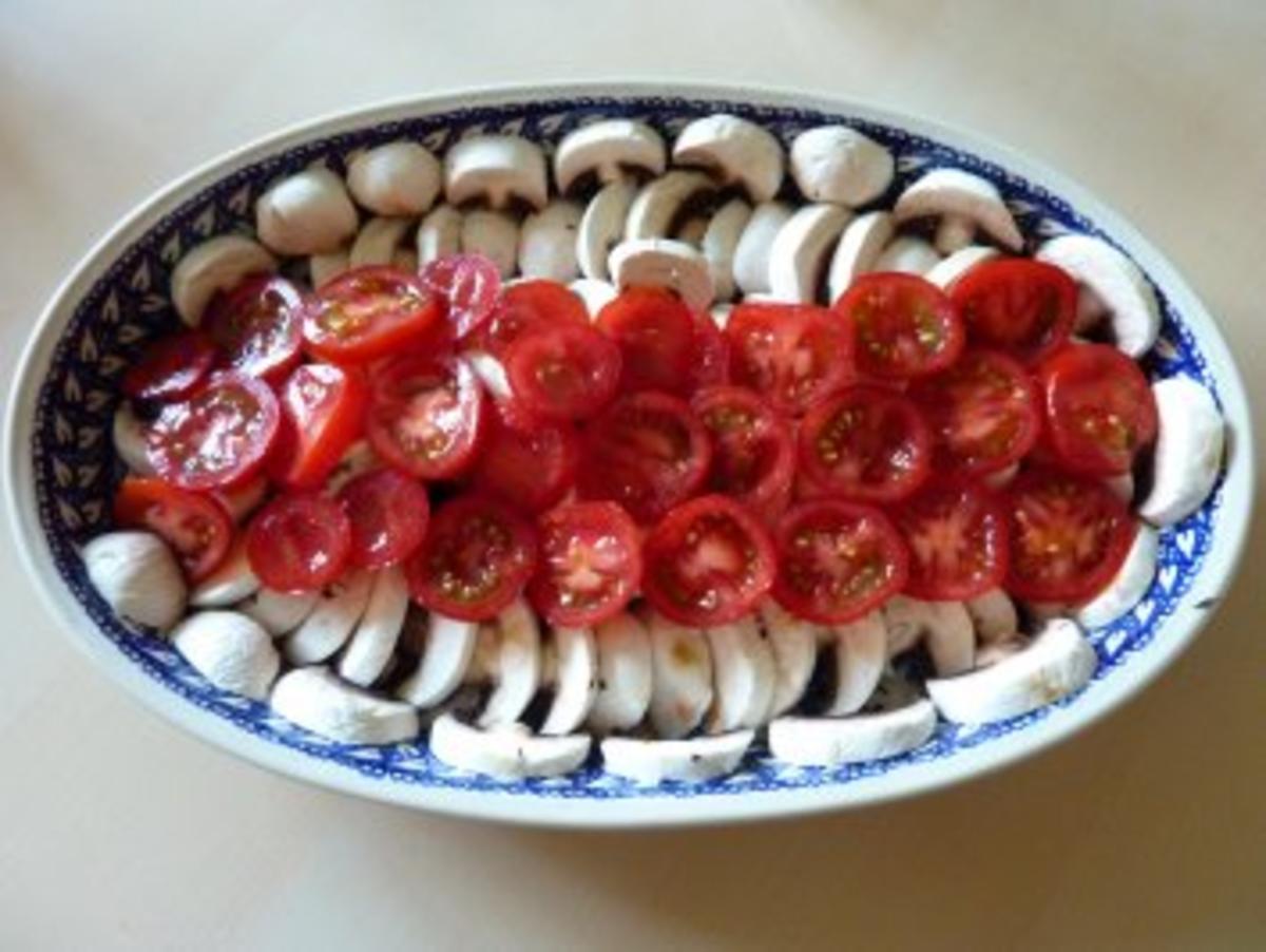 Champignon-Salat mit Tomaten - Rezept - Bild Nr. 3