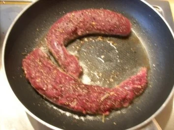 Hasenrückenfilets mit Pfifferlingen - Rezept - Bild Nr. 4