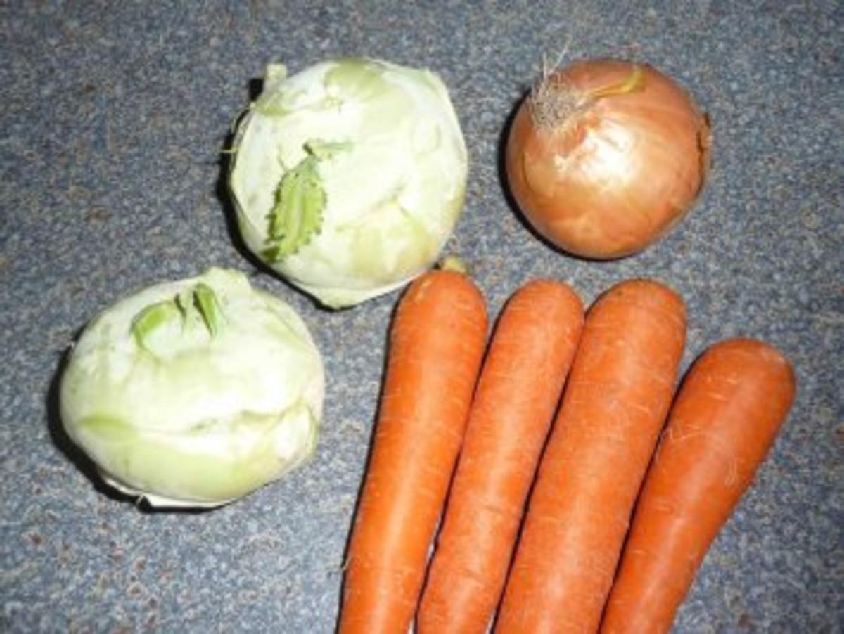 Kohlrabi-Möhren-Gemüse - Rezept - Bild Nr. 2