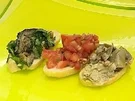 Dreierlei Bruschetta - Rezept