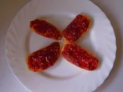 Zwischensnack: Tomatige Ofen-Kartoffeln - Rezept