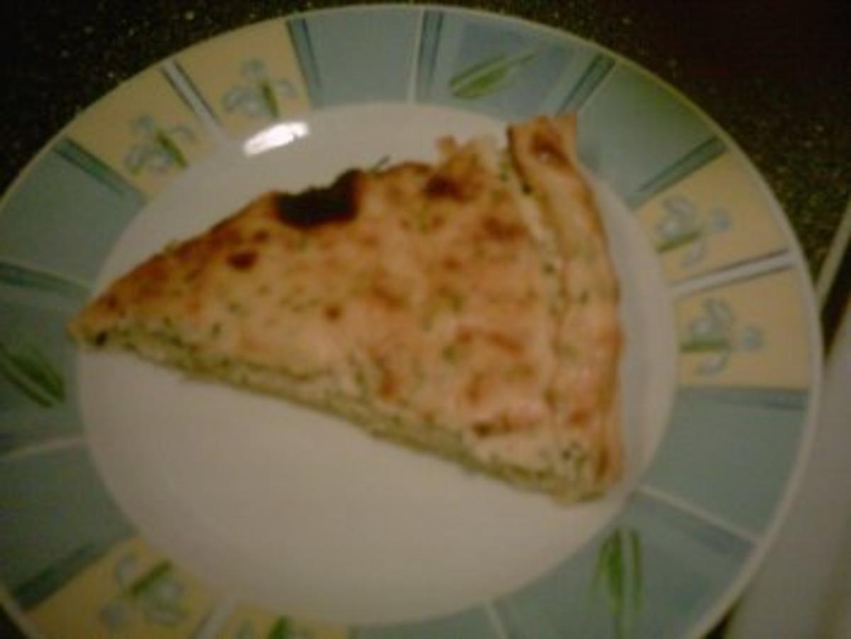 Cremiger Lachs Pie - Rezept