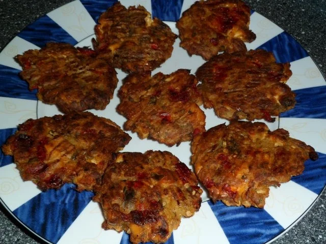 Auberginenbratlinge II - Rezept