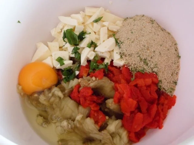 Auberginenbratlinge II - Rezept - Bild Nr. 10