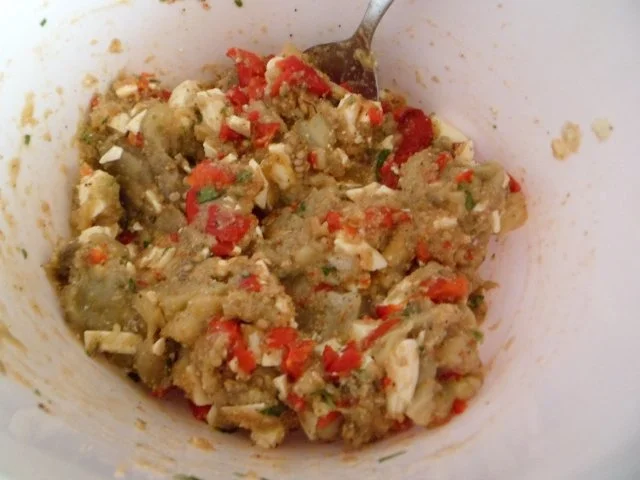 Auberginenbratlinge II - Rezept - Bild Nr. 11