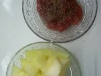 Rezept: Melonensalat fruchtig-scharf Bild Nr. 3 Melonensalat fruchtig-scharf - Rezept - Bild Nr. 3