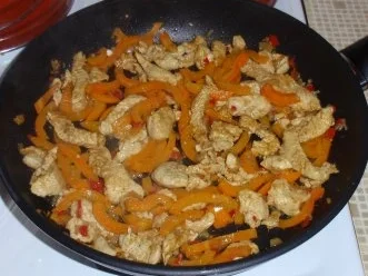 Süß-Scharfes Putengeschnetzeltes mit Basmatireis - Rezept - Bild Nr. 4