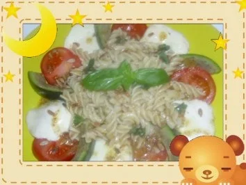 Fusillisalat mit Mozzarella - Rezept