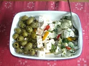 Griechischer Beilagenteller - Rezept