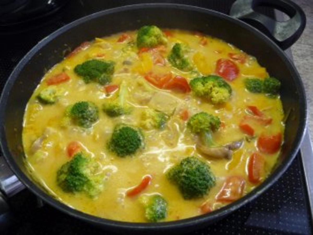 Pfannengerichte - Brokkoli-Curry-Pfanne - Rezept