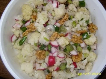 Blumenkohl-Radieschen-Salat - Rezept - Bild Nr. 2