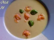 Suppen: Kohlrabicreme Süppchen  mit Lachs - Rezept