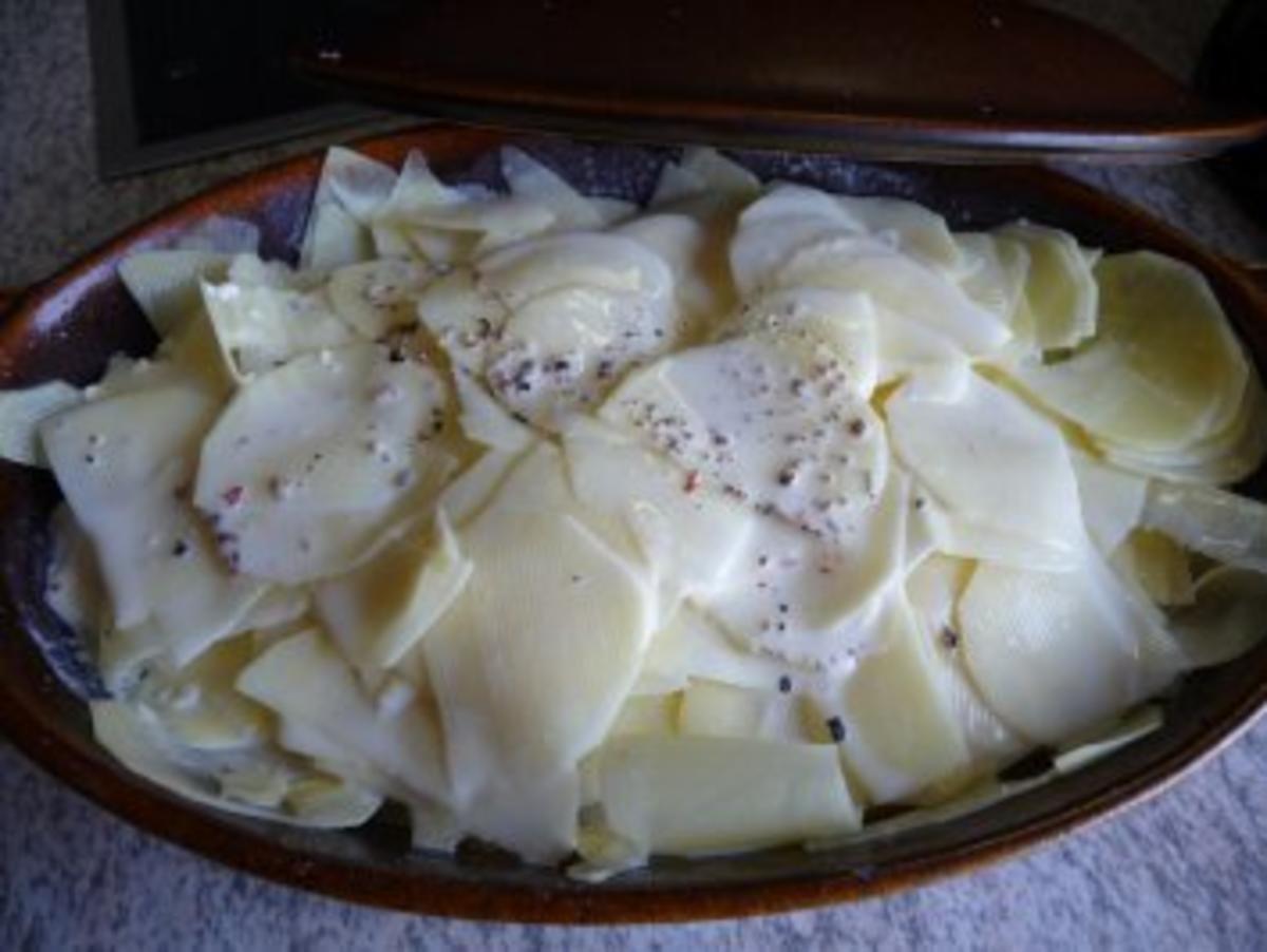 Aufläufe : Kohlrabi - Möhren - Kartoffel - Auflauf - Rezept - Bild Nr. 3