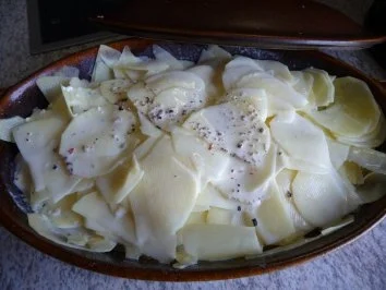 Rezept: Aufläufe : Kohlrabi - Möhren - Kartoffel - Auflauf Bild Nr. 3 Aufläufe : Kohlrabi - Möhren - Kartoffel - Auflauf - Rezept - Bild Nr. 3