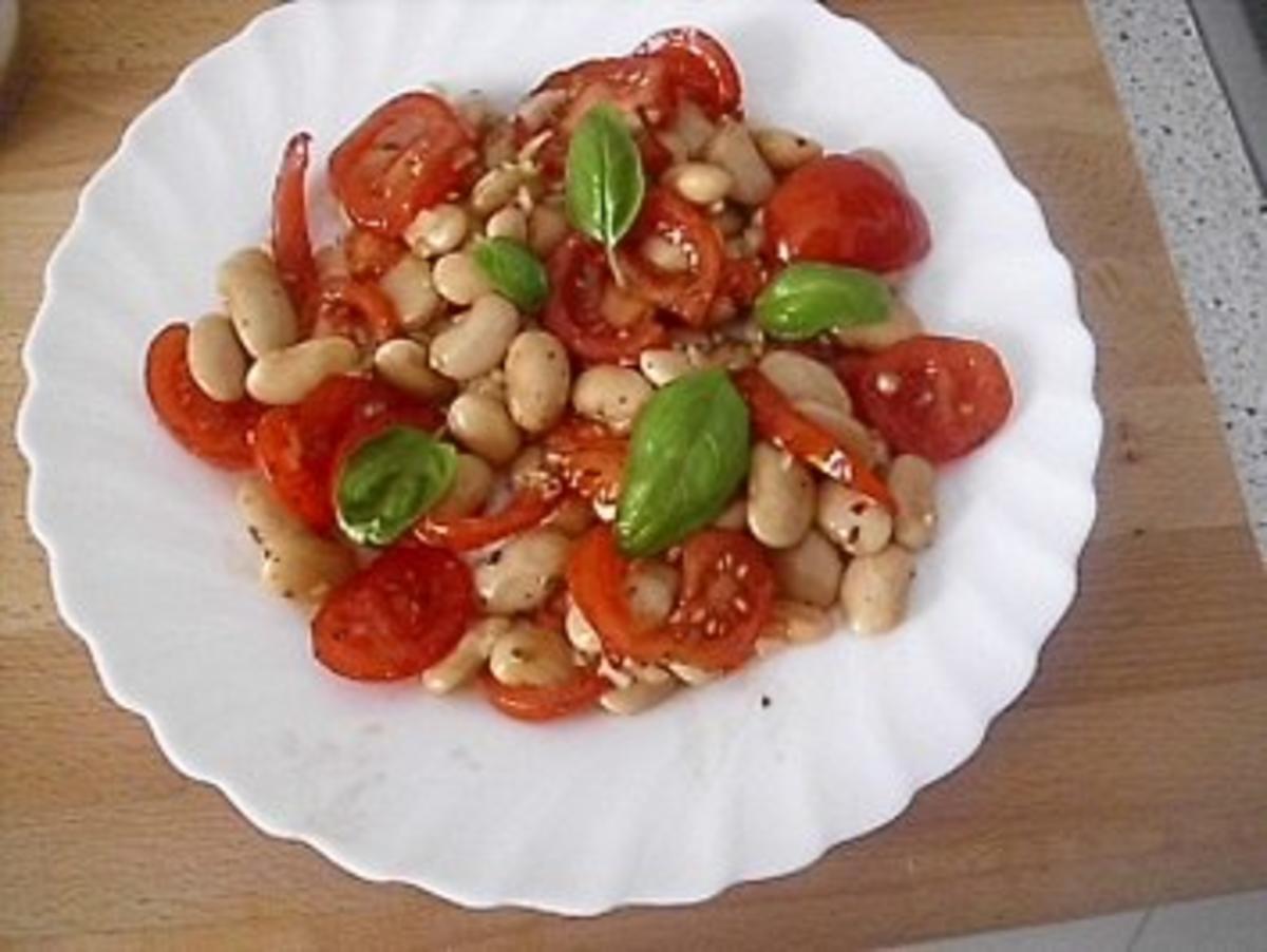 Bohnen-Tomaten-Salat - Rezept mit Bild - kochbar.de