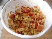 Salat aus Geflügelresten mit ein Hauch von Frühling - Rezept