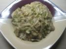 Hühnerfrikasse' mit Reis - Rezept