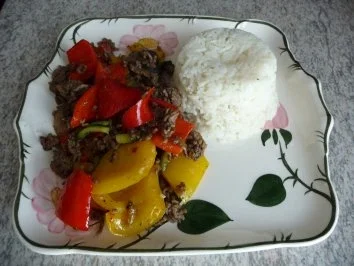 Pfannengerichte - ...und noch ´ne bunte schmackhafte Pfanne - den Inhalt meine ich - ... - Rezept