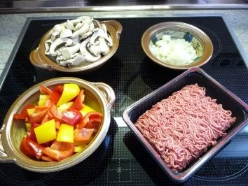 Pfannengerichte - ...und noch ´ne bunte schmackhafte Pfanne - den Inhalt meine ich - ... - Rezept - Bild Nr. 2