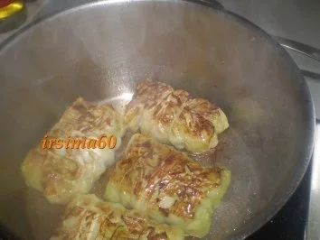 Rezept: Kohlrouladen mit Spitzkohl Bild Nr. 5 Kohlrouladen mit Spitzkohl - Rezept - Bild Nr. 5