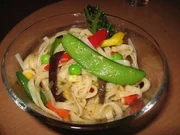 Chinesischer-Reis-Bandnudel-Salat - Rezept