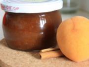 Aufstrich, süß: Aprikosenhonig mit Zimt - Rezept