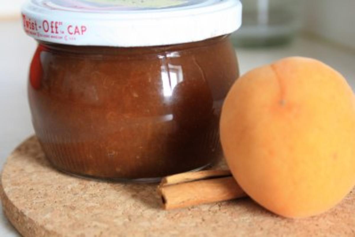 Bilder für Aufstrich, süß: Aprikosenhonig mit Zimt - Rezept